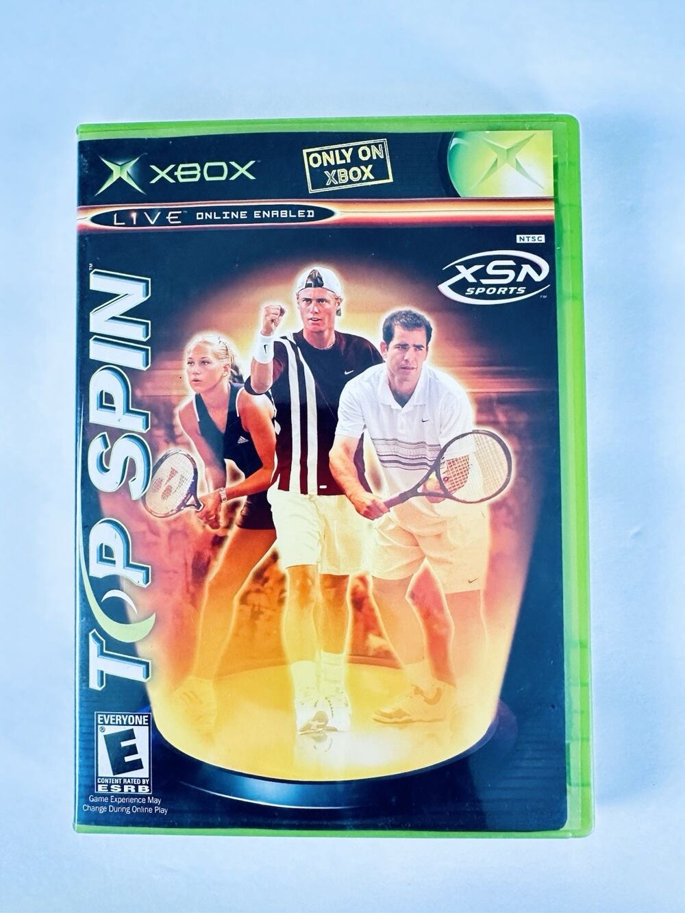 Microsoft Xbox Top Spin 2003 Preowned Game With Case